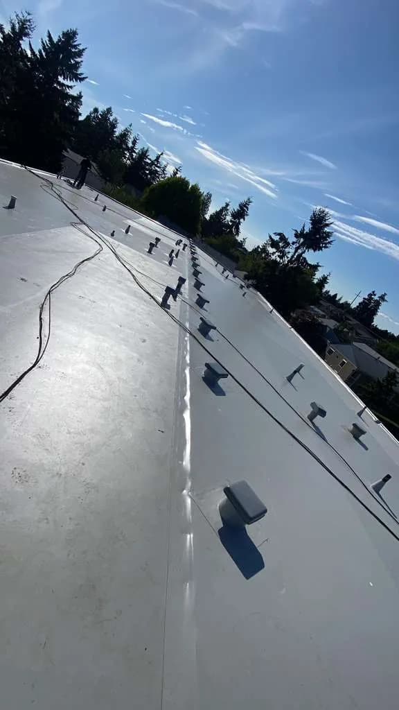 Flat Roofing System project by Elite Prime Roofing