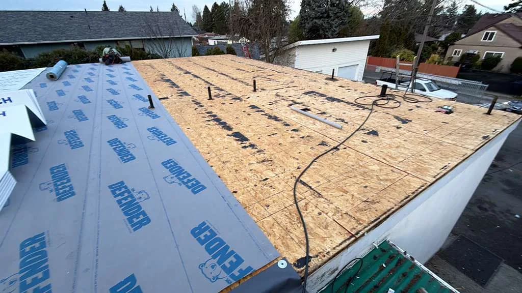Flat Roofing System project by Elite Prime Roofing