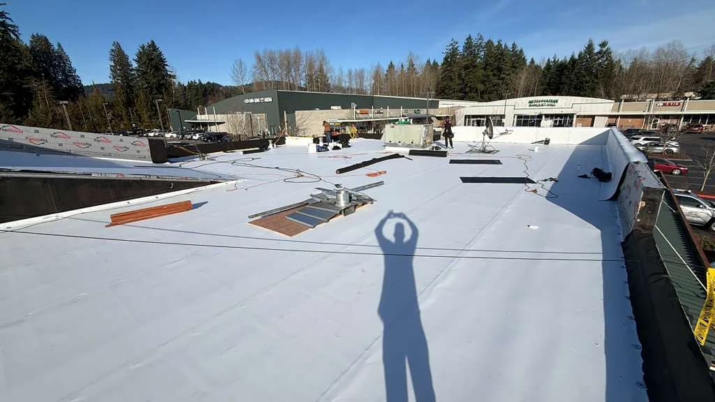 Flat Roofing System project by Elite Prime Roofing